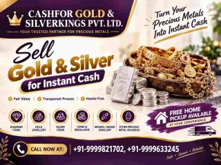 Who Can Help You Sell Gold From Home In Noida Easily?