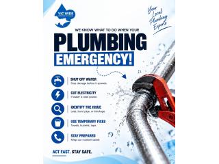 Plumbing Emergency? Act Fast with Vic Wide Emergency Plumbing