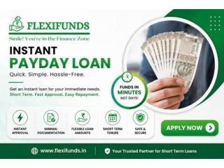 Instant Payday Loan: Quick Short-Term Loan Options | FlexiFunds