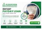 Instant Payday Loan: Quick Short-Term Loan Options | FlexiFunds