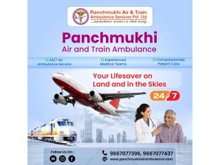 Panchmukhi Train Ambulance in Patna- ICU Train Transport 24/7
