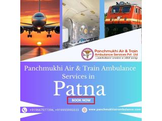 Panchmukhi Air Ambulance Cost from Patna – budgeted support available 24/7