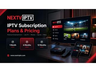 IPTV Subscription Plans for Live TV & Entertainment – NextVIPTV