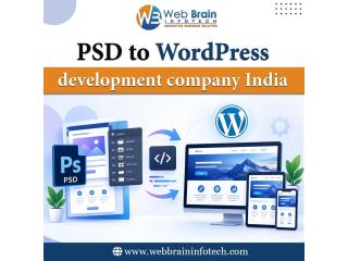 PSD to WordPress development company India