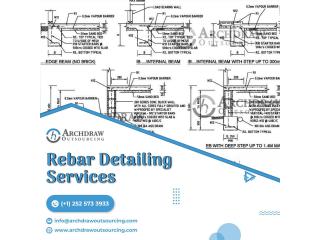 High-Quality Rebar Detailing Services in USA at Just $12/HR