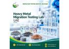 Heavy Metal Migration Laboratory Abu Dhabi for Product Testing