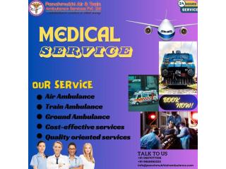 Panchmukhi Train Ambulance in Ranchi- Professional Transport