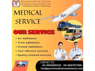 Panchmukhi Train Ambulance in Ranchi- cost effective medical transfer