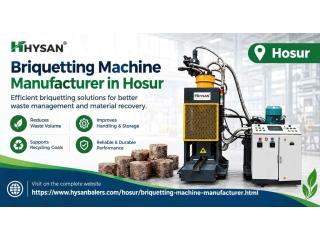 Briquetting machine manufacturer near me