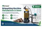 Briquetting machine manufacturer near me