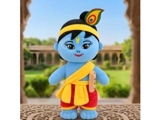 Laddu Gopal Soft Toy | Cute & Soft Baby Krishna Toy
