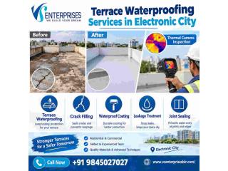 Terrace Waterproofing Services in Electronic city
