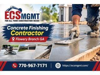 Concrete Finishing Contractor