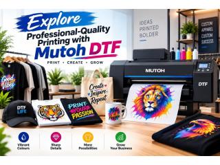 Explore Professional-Quality Printing with Mutoh DTF
