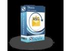 Shoviv MSG to PST Converter