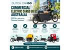 Commercial Electric Cargo Bikes Australia - www.dutchcargobike.com.au