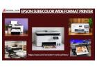 Choose Epson Surecolor wide format printer and bring precision in all your prints