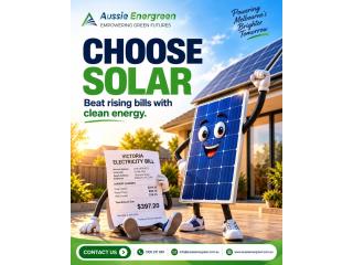 Solar Power in Melbourne – Reduce Energy Bills with Aussie Energreen