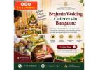 Brahmin Wedding Caterers in Bangalore