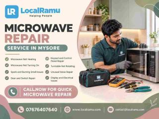 Why LocalRamu Leads Microwave Repair in Mysore