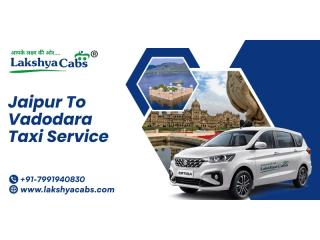 Jaipur To Vadodara Taxi Service