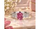 Luxury Pink Tourmaline Engagement Rings for Women