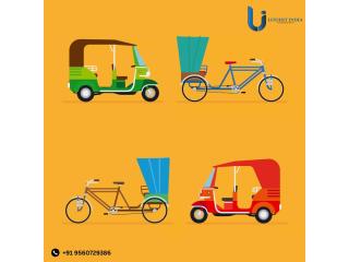 Auto & E-Rickshaw Branding in India | Litoust India