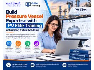 Build Pressure Vessel Expertise with PV Elite Training at Multisoft Virtual Academy