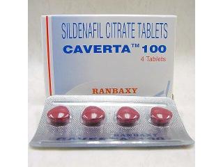 Buy Caverta 100mg dosage Online | sildenafil citrate