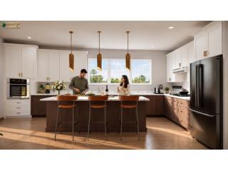 Modern Kitchen 3D Interior Rendering Services