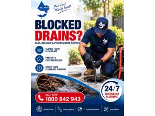 BLOCKED DRAIN? GET IT CLEARED FAST!