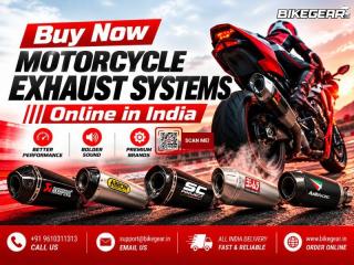 Buy Now Motorcycle Exhaust Systems Online in India