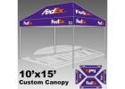 Custom Logo Printed Canopy for Professional Business Event Branding