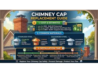 Chimney Cap Replacement: Cost, Materials & Installation