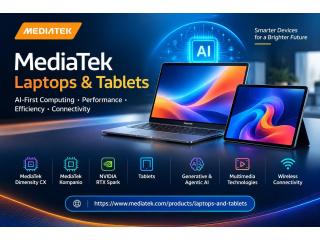 MediaTek Laptops & Tablets – AI-First Chips for PCs
