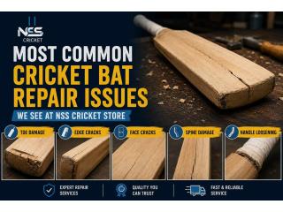 Cricket Bat Repair Service in Zirakpur | NSS Cricket Store