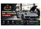 Porsche Oil Change in Davie for Monitoring Engine Condition