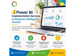 Power BI Implementation Services for Business Intelligence Growth