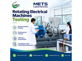 Rotating Electrical Machines Testing Services