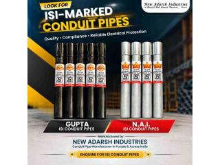 Buy GUPTA & N.A.I. ISI Conduit Pipes for Bulk Supply Across India