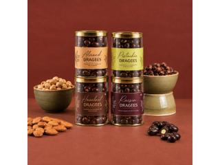 Clear Tin Jars for Cookies, Chocolates & Dry Fruits: Bulk Packaging