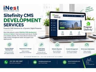 Sitefinity CMS Development Services in Noida | iNest Web