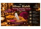 Shop Pure Silver Haldi Online at Best Price | The Stardust Studio