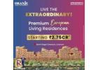Premium European Living Residences from ₹2.75 Cr