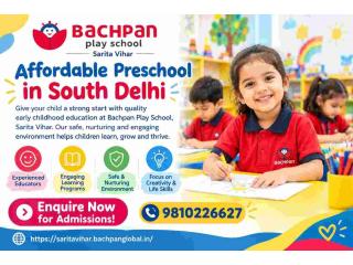 Affordable Preschool in South Delhi | Bachpan Play School