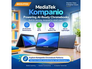 MediaTek Kompanio Chromebook Processors | AI-Ready Chips