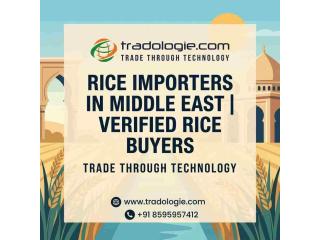 Rice Importers in Middle East | Verified Rice Buyers