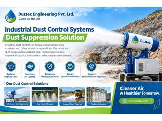 Industrial Dust Control Systems | Dust Suppression Solution