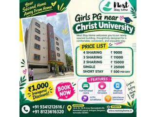 Girls PG near Christ University