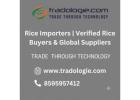 Rice Importers | Verified Rice Buyers & Global Suppliers 